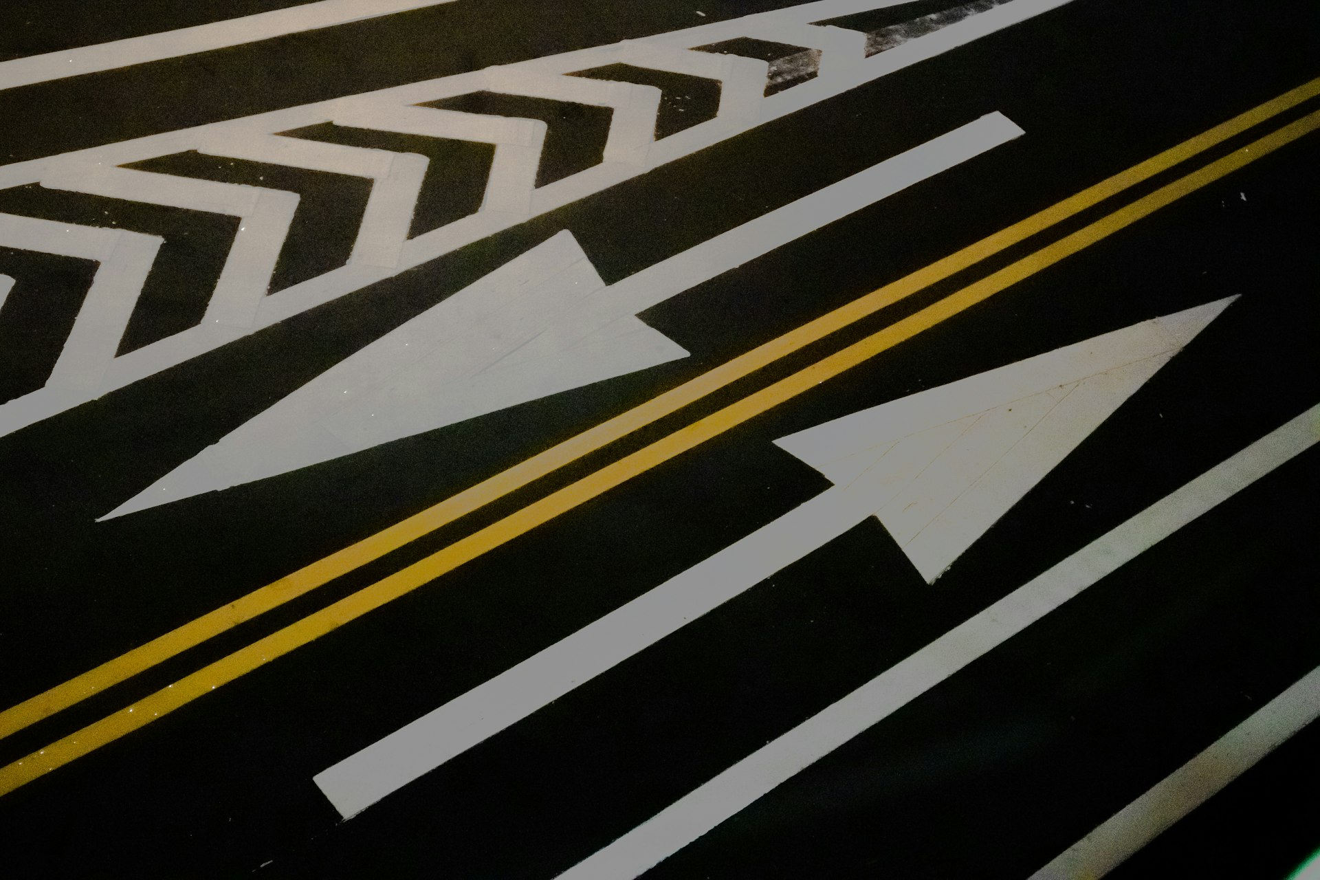 a close-up of a road sign